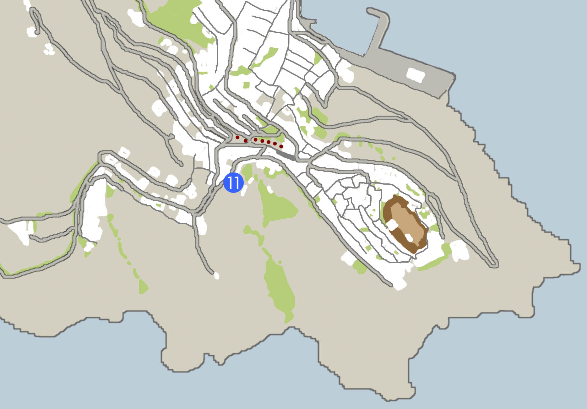 Map Chora Eat & Drink