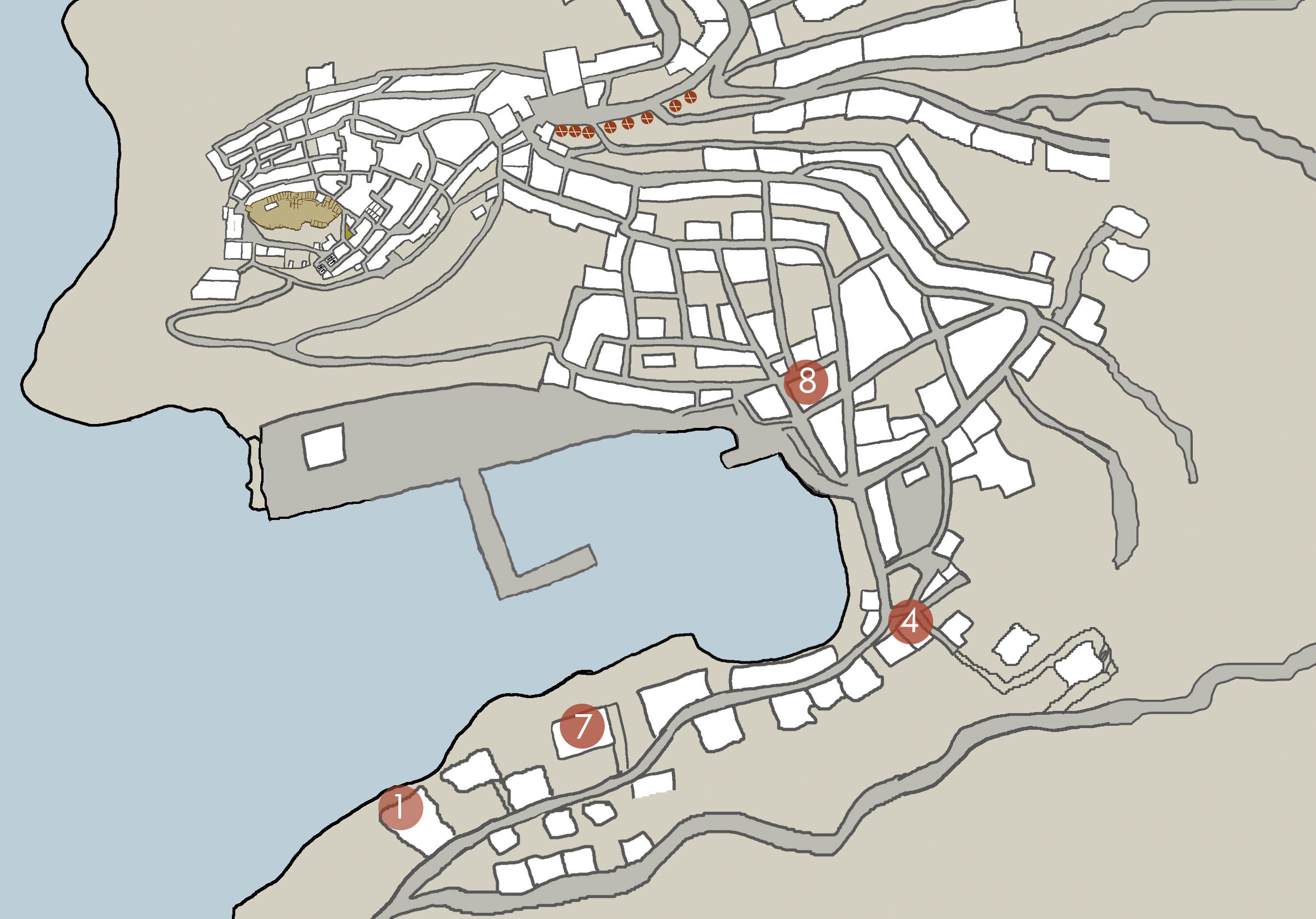 Map Chora Eat & Drink