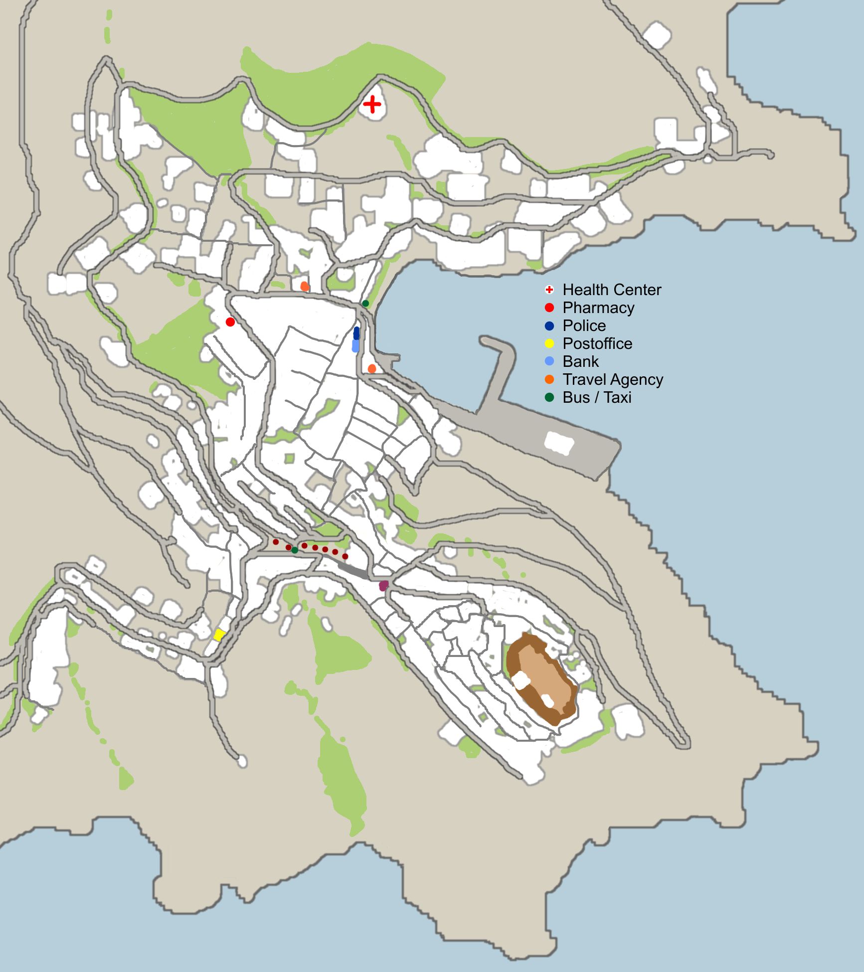 map numbers and places